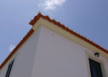 Telhado antiga portuguesa